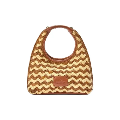 MISSONI Сумка через плечо из коровьей кожи женская коричневая многоцветная