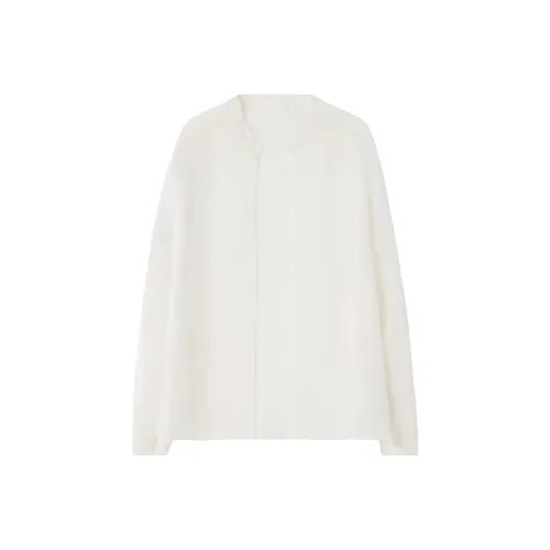 SOON FLOWER Белый Женский Короткий Пальто