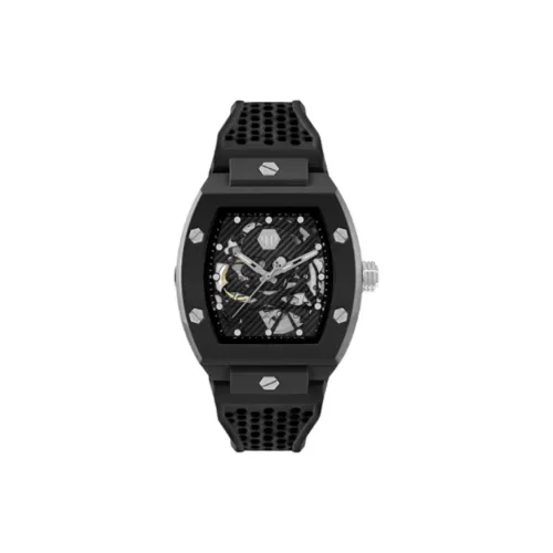 PHILIPP PLEIN Автоматический Механический Механизм Мужские Часы 46 мм Скелет