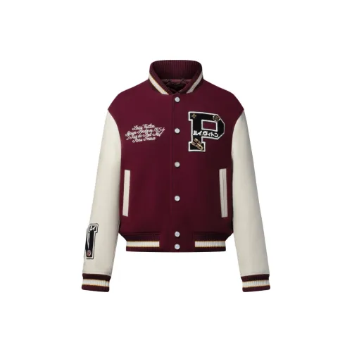 LOUIS VUITTON x NIGO FW25 Бейсбольная куртка Мужская