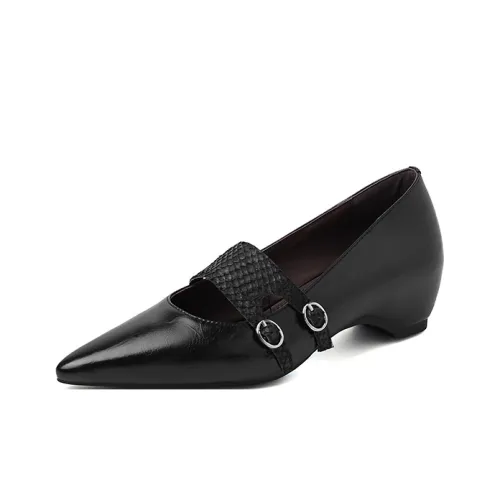 RAPHAEL SONA Туфли Мэри Джейн с плоской подошвой 5 см