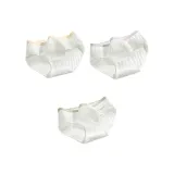 [3 упаковки] Бежевый, Желтый + Фиолетовый + Зеленый