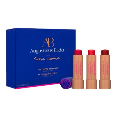 Augustinus Bader Цвет Уход Бальзамы для губ Nourishing Легкий к Смесью Блестящий 4г+4г+4г