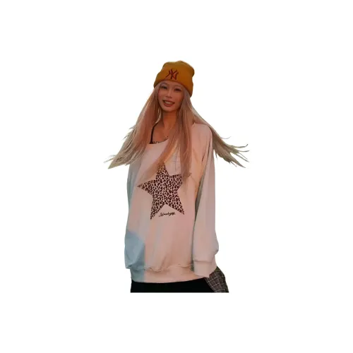 MTHE Белый Серый Тонкий Женский Свитшот