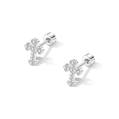 LNIEER Титановые стальные серьги-гвоздики женские