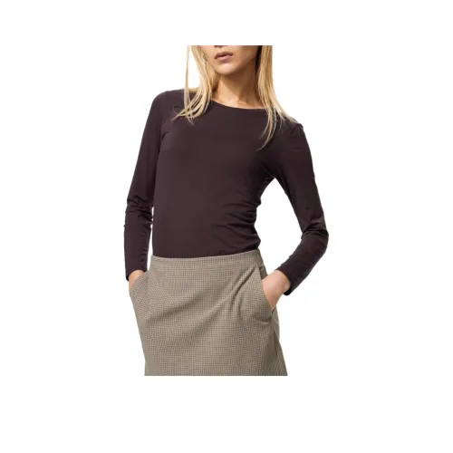 UNIQLO Темная Умбра Женские T-рубашки