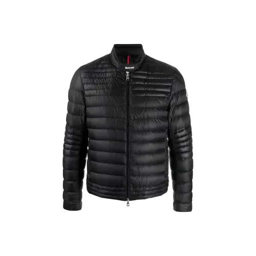 MONCLER Черный Мужской Пуховик