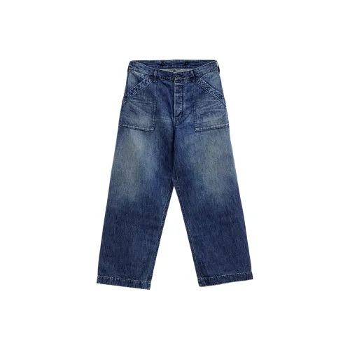 NIGEL CABOURN Blue Men's Jeans