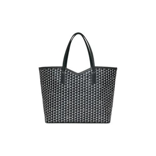 Moynat Холст Сумка Женская Черный Белый