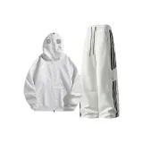 Топ Фотиния Серый + Штаны Белый Серый