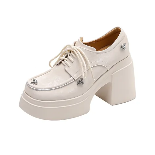 Su Yanjiao Квадратный носок толстый каблук