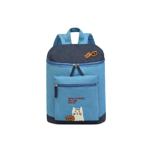 NOMK Холст Рюкзак Женский Синий