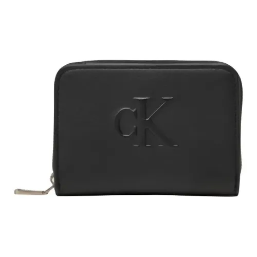 Calvin Klein ПУ (полиуретан) Кошелек Женские Черный