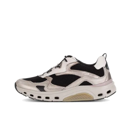 Gabor Rollingsoft Low Топ Casual Женский Черный Золото