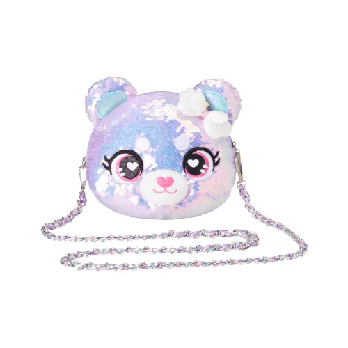 CozyWorld Sequins Doll Bag PET Сумка через плечо Стандартная Женская Фиолетовая