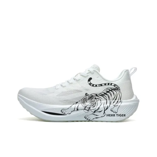 HERR TIGER Беговые кроссовки Low Top White Tiger Unisex
