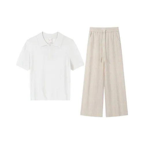 MARIE·COCO Топ + Повседневные брюки Женские Повседневные костюмы