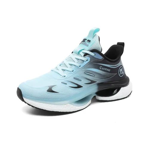 QIUTEXIONG Мужские спортивные кроссовки дышащая обувь устойчивая к истиранию легкая амортизация анти-KICK низкий топ