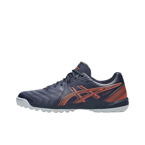 Asics CALCETTO WD 9 Футбольные бутсы Унисекс Черный Оранжевый