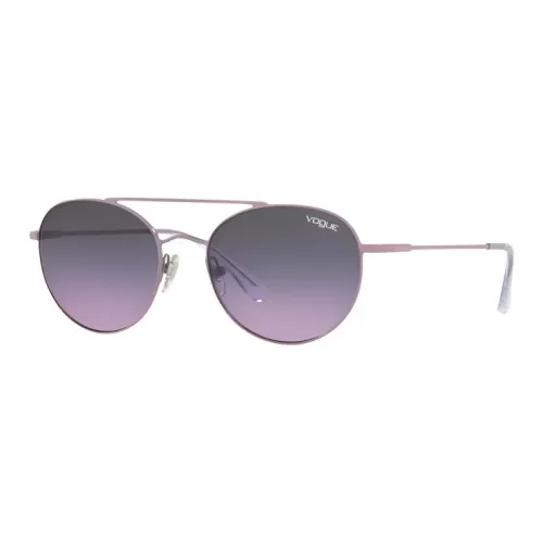 VOGUE Металл OVAL SUNGLASSES Унисекс Фиолетовый