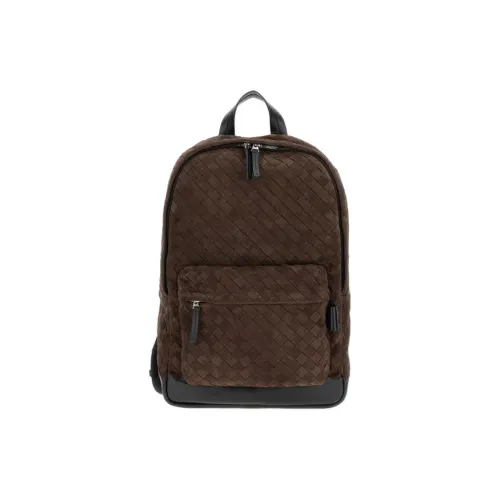 Bottega Veneta Intrecciato Телячья кожа Рюкзак Унисекс Коричневый