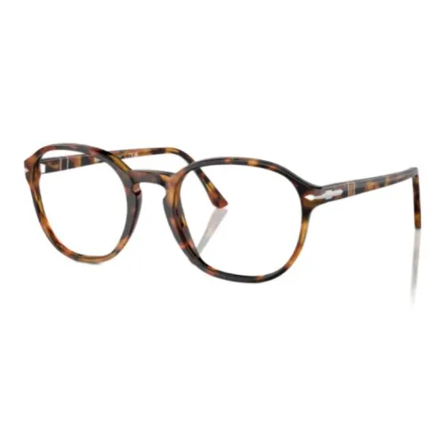 PERSOL Ацетат Круглые Оправы для Очков Унисекс Черепаховый
