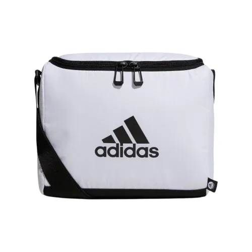Adidas Полиэстер Сумка через плечо Сумка для хранения Мужская Белый и Черный