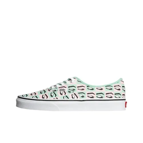 Kendra Dandy x Vans Authentic Canvas Shoes Unisex Green Pink