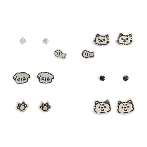 JOYDINNY Сплав Серьги-гвоздики Унисекс