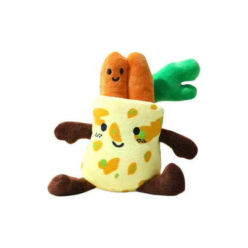 ZHICHUANGJIA Причудливый блин плюшевый подвеска 14 см рекомендуемая высота