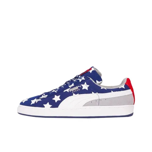 PUMA Suede Скейтборд Кроссовки Мужские Blue