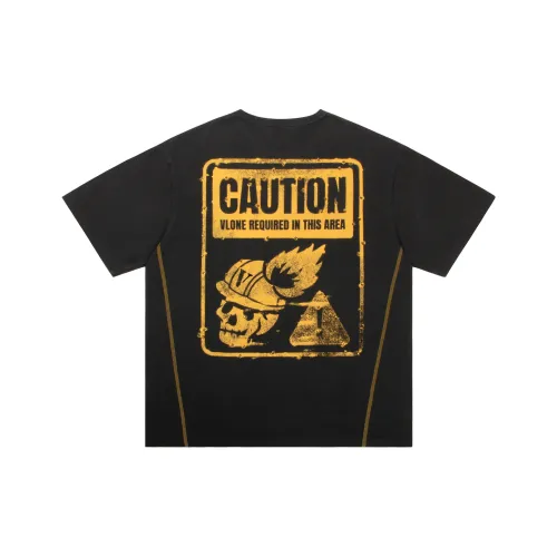 VLONE Черный Унисекс T-рубашки