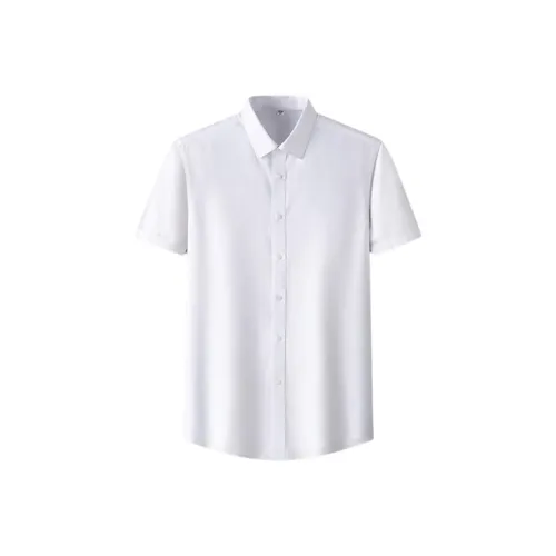 BAISHENGHU Короткий рукав рубашка мужская