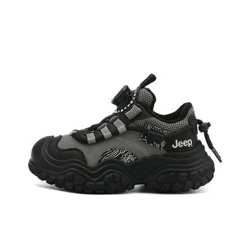 JEEP Термический Износостойкий Низкий Топ Детская Беговая Обувь Подростки