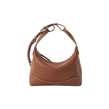 VANESSA HOGAN Сумка через плечо из натуральной коровьей кожи маленькая сумка для женщин цвета какао-красный коричневый обсидиановый черный синий туман