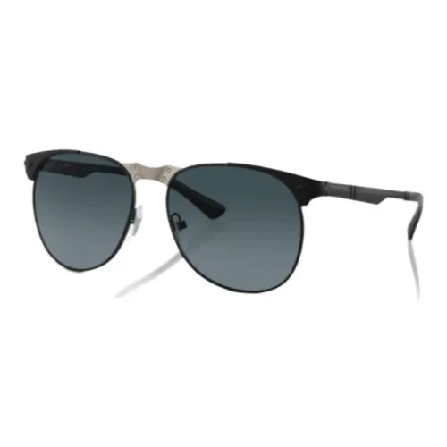 PERSOL Металл OVAL SUNGLASSES Мужской Черный
