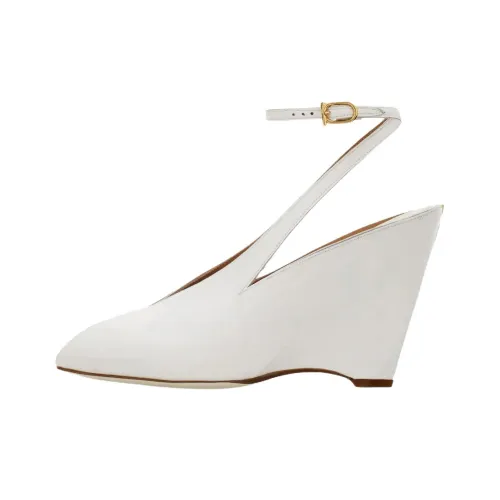 Ferragamo Клин-каблук Высокие каблуки 9 см Женские Белые