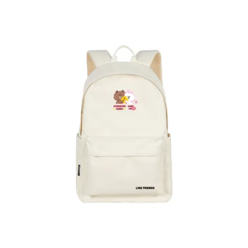 LINE FRIENDS Полиэстер Рюкзак Унисекс Бежевый