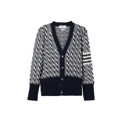 THOM BROWNE Синий Мужской Свитеры