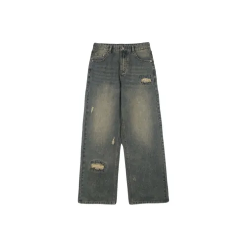 KAIZZGAO Винтаж Мужские Джинсы