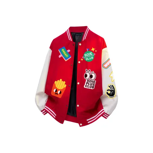 SOIE Унисекс Бейсбольные Джерси