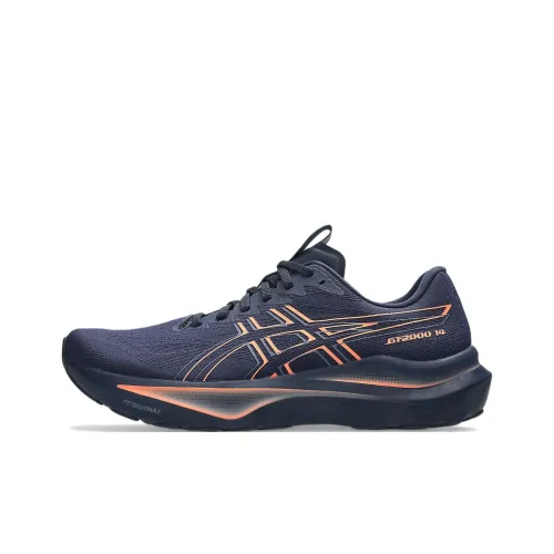 Asics GT 2000 14 Тренировки Беговые кроссовки Мужской Полночный синий