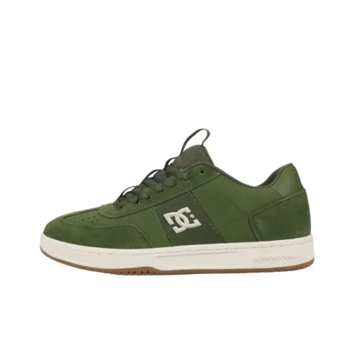 DC Shoes DC Astrix S Дышащие Низкие Кроссовки для Скейтбординга Мужские Оливково-Зеленые