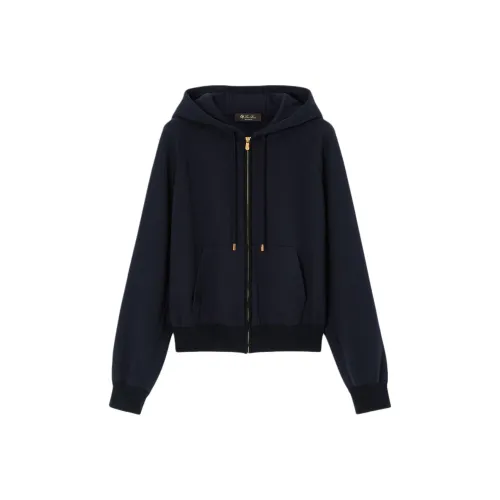 Loro Piana Морской Синий Женский Свитшот