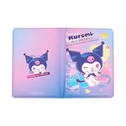 Sanrio Kulomi PU (полиуретан) Полиуретан Картхолдер Унисекс Фиолетовый