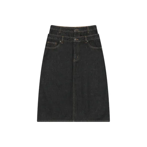 MostwantedLab Denim Long Skirt Women's