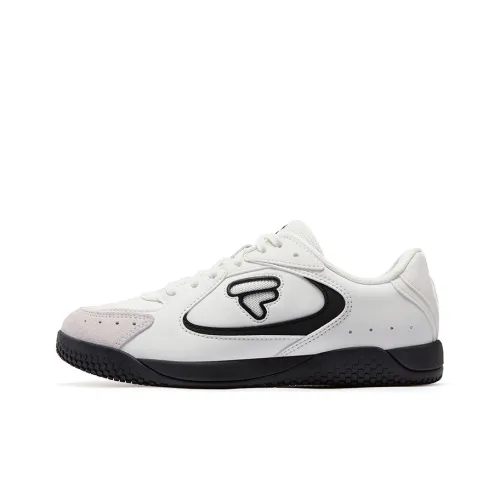 FILA FUSION Панель Обувь SWD Low Топ Кроссовки для скейтбординга Женские Снежно-белый Песочно-серый