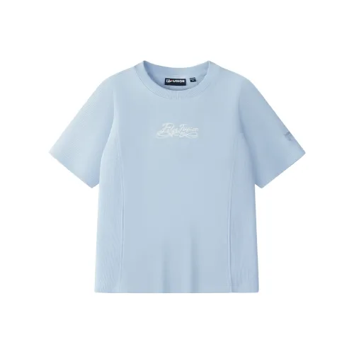 FILA FUSION T Рубашка Женская Призрачный Ледяной Синий