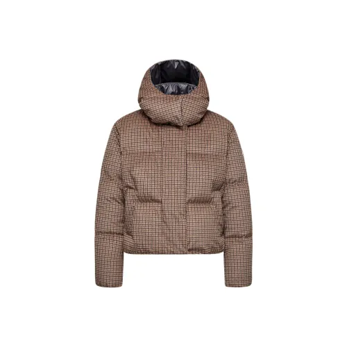 Moncler Quierzy С капюшоном Короткий пуховик пуховик Женские