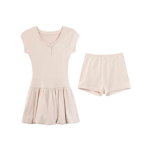 LOVEHEYNEW Женские Короткие Платья с Длинными Рукавами